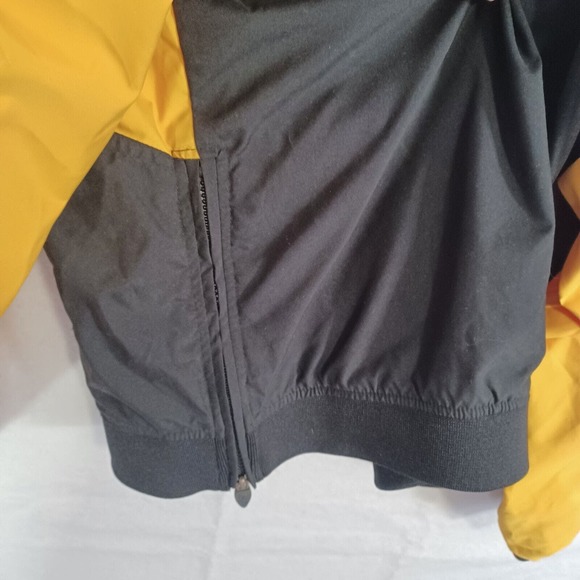 NFL Team Apparel On Field Adult XL STEELERS Pullover Jacket Black Yellow Reebok - Picture 6 of 11